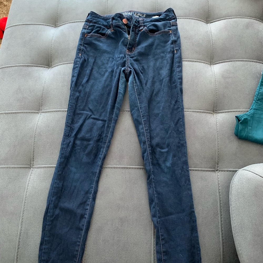 High wasted jeggings